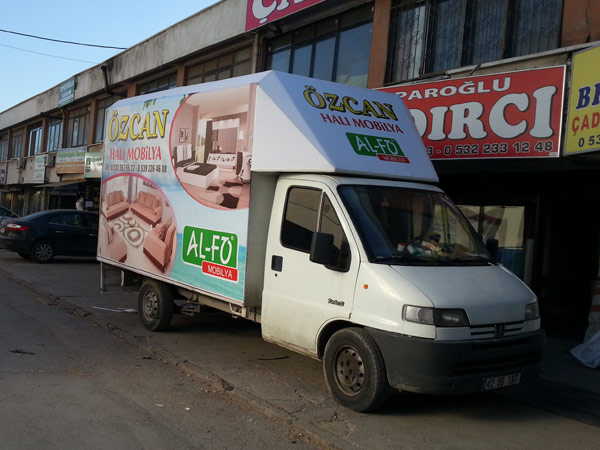 ÇAPAROĞLU kamyonet kamyon çadırı şantiye depo çadırı Konya